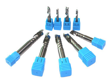 Small Diameter Single Flute End Mill For Aluminum Plastic Stainless Steel
