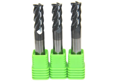 High Precision Square End Mill / CNC Milling Bits 0.2 μM Grain Size Custom