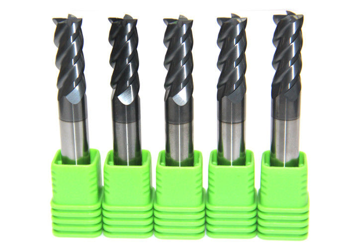 High Precision Square End Mill / CNC Milling Bits 0.2 μM Grain Size Custom